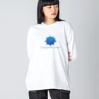 Atelier Pomme verte のリンボウガイ ビッグシルエットロングスリーブTシャツ