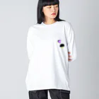 e_to_kumiの夜を運ぶ鳥 Big Long Sleeve T-Shirt