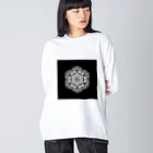 gallery 246 produced by Gpsy artworksのBACK BONE Big Long Sleeve T-Shirt