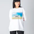 沖縄大好きシーサーちゃんの夏恋しい🌺沖縄🏝Going Big Long Sleeve T-Shirt