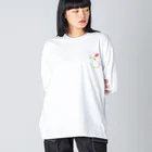 ととの鳥のとと鳥 Big Long Sleeve T-Shirt