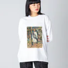 ブルーウォッチの時計少女 Big Long Sleeve T-Shirt