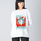 9 10 9（ qu / ten / qu ）のSPUMONI ビッグシルエットロングスリーブTシャツ