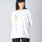 A33のレインボープライド　シンプル Big Long Sleeve T-Shirt