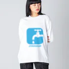 MrKShirtsのJYAGUCHI (蛇口) Big Long Sleeve T-Shirt