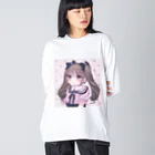 あくむ病院の地雷ちゃん ビッグシルエットロングスリーブTシャツ