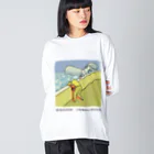 MAKI IRIE shopの潜水艇 ビッグシルエットロングスリーブTシャツ