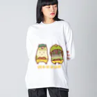 MONSAN SHOPの《MONSAN》おにうろこ Big Long Sleeve T-Shirt