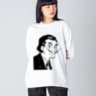 山形屋米店のサルバドール・ダリ(Salvador Dalí) Big Long Sleeve T-Shirt