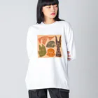 boo-banaのワンワンズ Big Long Sleeve T-Shirt