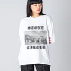 Parallel Imaginary Gift ShopのStone Circle ビッグシルエットロングスリーブTシャツ