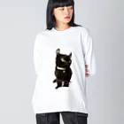 猫のEmmaのEmmacat Big Long Sleeve T-Shirt