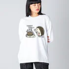 イラスト MONYAAT のとげとげ　はりさし** Big Long Sleeve T-Shirt