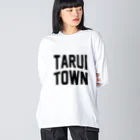 JIMOTOE Wear Local Japanの垂井町 TARUI TOWN Big Long Sleeve T-Shirt