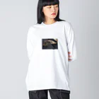 おっぽ君のダメになった犬 Big Long Sleeve T-Shirt