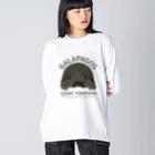 はやしりえのガラパゴスゾウガメさん ビッグシルエットロングスリーブTシャツ