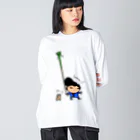 momino studio SHOPの大特価だったので Big Long Sleeve T-Shirt