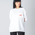 LaffinのLOOK ME！！ ビッグシルエットロングスリーブTシャツ