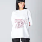 “ジブン”を描く魔法を。の狙い撃ち Big Long Sleeve T-Shirt