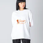 RoperのRoper orange Big Long Sleeve T-Shirt