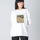 スロータイプ書店 Slowtype Booksの鮨 284 ビッグシルエットロングスリーブTシャツ