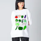 A33の何科の野菜たち Big Long Sleeve T-Shirt