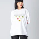 Tシャツの件ですが。。の【ブラックバス釣り】クランクカラーTシャツとフーディー【ルアー】 ビッグシルエットロングスリーブTシャツ