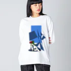 花瓶の疑問の過剰摂取 Big Long Sleeve T-Shirt