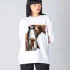 Ru.xxxのトイプードル☆Ru. Big Long Sleeve T-Shirt