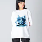 ギャラリールモンドの木内達朗_CAT POWER 2023 Big Long Sleeve T-Shirt