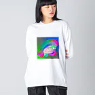 honninmanのhonninman 粗忽バサラ  Big Long Sleeve T-Shirt