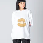 さきまるらんどのシュークリームのくりむちゃん Big Long Sleeve T-Shirt