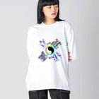 猫族＊犬族の部屋の太陰太極と伴に氣を放て。。気功 Big Long Sleeve T-Shirt