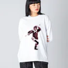 ttsoulの孫悟空 ビッグシルエットロングスリーブTシャツ