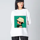 美好よしみのJockey ビッグシルエットロングスリーブTシャツ