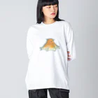 森図鑑の[森図鑑] メンダコ1匹バージョン Big Long Sleeve T-Shirt