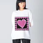 Drecome_Designの【沢山囲まれて】heart harem【逃げ場無し】 Big Long Sleeve T-Shirt