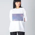 ___yusの八月の夕焼け Big Long Sleeve T-Shirt