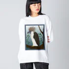 Sea of Grassの遠くを見るフィリピンワシ Big Long Sleeve T-Shirt