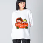 hanamikanのみかんゴー Big Long Sleeve T-Shirt