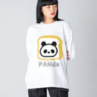 m-osachiのPANda　パンダ ビッグシルエットロングスリーブTシャツ