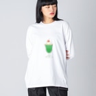 月と森のメロンクリームソーダコ Big Long Sleeve T-shirt