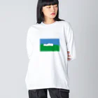 aymgの1 ビッグシルエットロングスリーブTシャツ