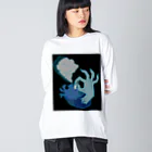 AppleS Headの物理的ハートブレイク Big Long Sleeve T-Shirt