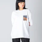 latteのsky Big Long Sleeve T-Shirt