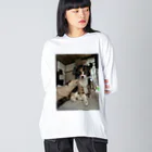 Mimipxqのちくわのちーちゃん Big Long Sleeve T-Shirt