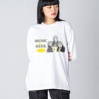 TM-3 Designの偉人 × BEER（三人の音楽家・音楽とビールを愛す） Big Long Sleeve T-Shirt