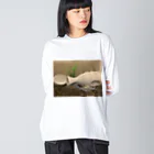 クボタの青いザリガニ Big Long Sleeve T-Shirt