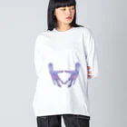 空歩く人々の手3 Big Long Sleeve T-Shirt