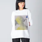 PALA's SHOP　cool、シュール、古風、和風、のBeatrice, Odilon Redon, 1897 Big Long Sleeve T-Shirt